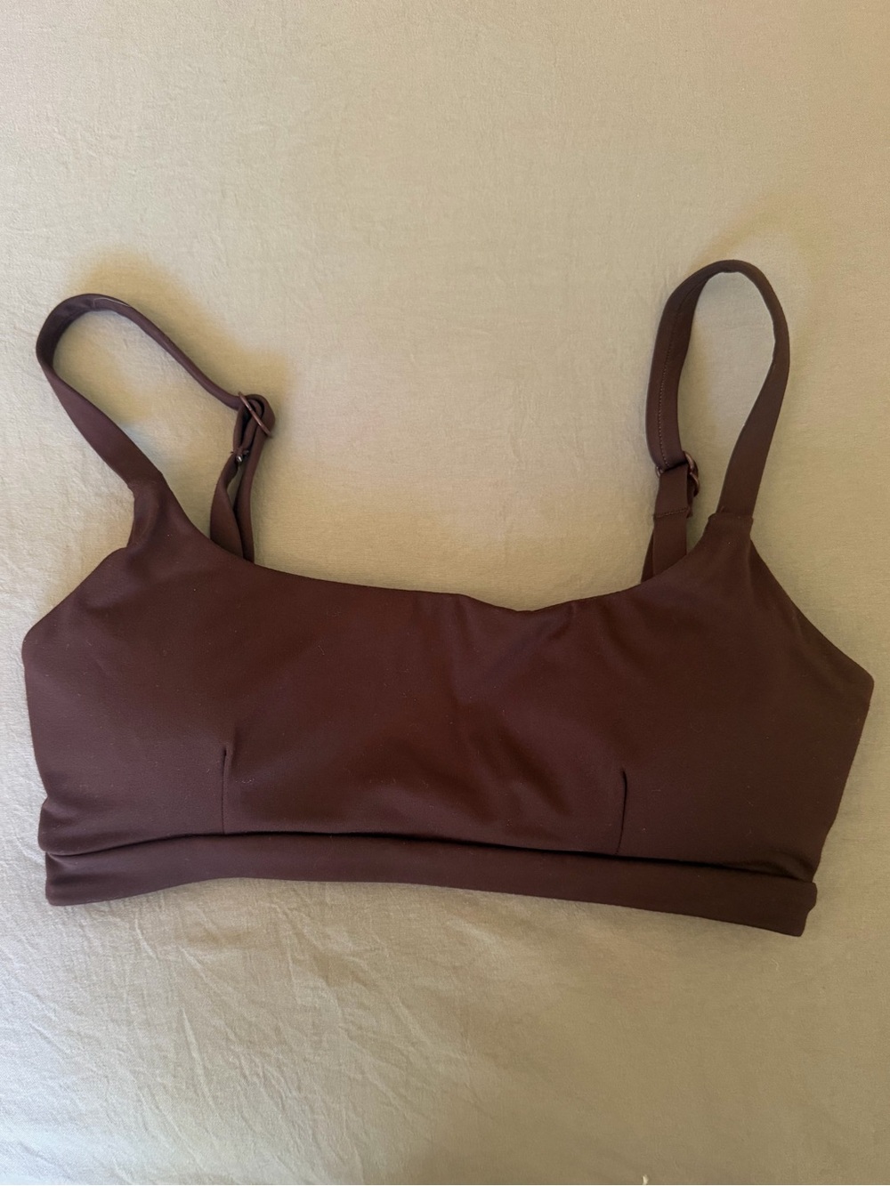 Brown Sports Bra